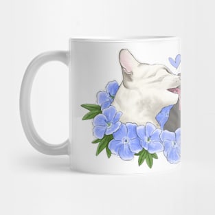 Caring Kitties in Blue Mug